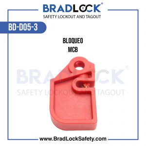 BLOQUEO MCB COD:BD-D05-3 BRADLOCK DISPOSITIVO DE BLOQUEO WWW.BRADLOCKSAFETY.COM TELF: 934067134 DISTRIBUIDOR OFICIAL CORPORACION PROVINSUR SAC